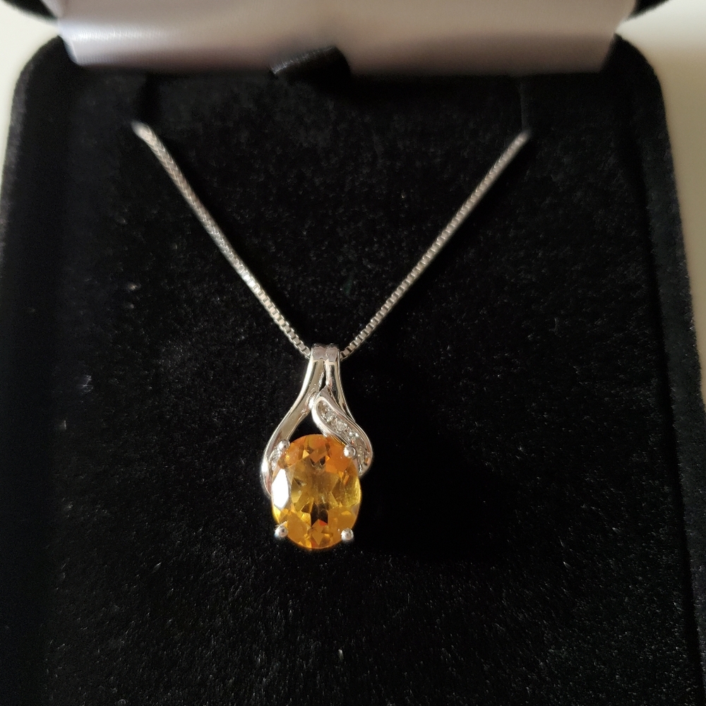 Citrine Necklace